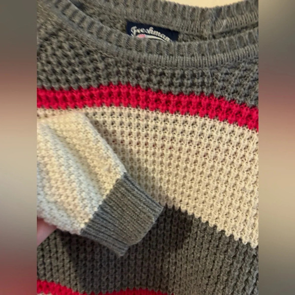 Freshman 1996 color gray pink white medium (8/10) very pretty - Picture 3 of 8